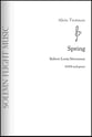 Spring SATB choral sheet music cover